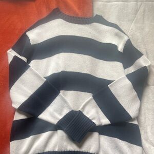Brandy Melville ‘Brianna Striped Sweater’ in Navy